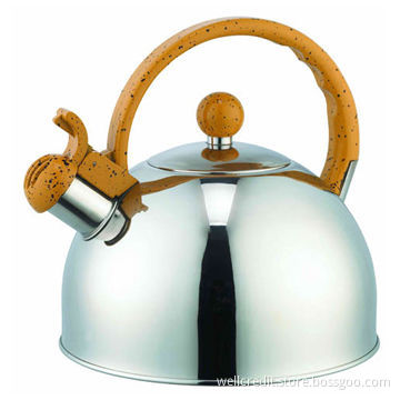 Best selling stainless steel whistling kettle, popular and hot design